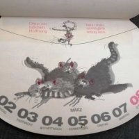 Седмичен календар 1992 г Германия. , снимка 6 - Други ценни предмети - 27826304