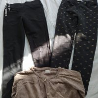 Лот 2бр еластичи клин панталон и жилетка. H&M Name it, снимка 2 - Детски панталони и дънки - 35435824