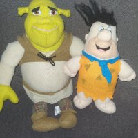 Фред Флинтстоун и Шрек плюшена играчка , снимка 1 - Плюшени играчки - 43532303