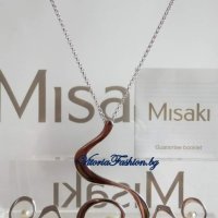 MISAKI - класен сребърен комплект с култивирани перли, снимка 10 - Бижутерийни комплекти - 44115558