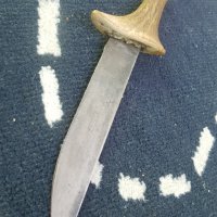 Ловен нож рог, снимка 2 - Антикварни и старинни предмети - 39615192