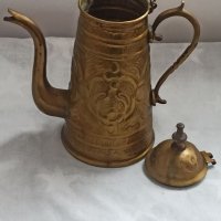 Стар голям бронзов чайник, снимка 6 - Други ценни предмети - 39411277