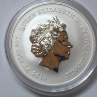 1 oz Сребро Марвел - ХЪЛК - 2019, снимка 4 - Нумизматика и бонистика - 27345713