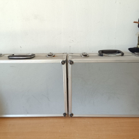 2 броя алуминиеви куфари, снимка 5 - Куфари с инструменти - 44912674