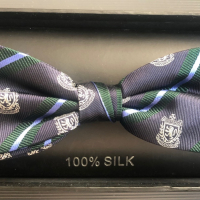 Папионка 100% коприна.Silk pre-tied bow-tie., снимка 2 - Други - 36459256