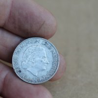 Монета 1 Гулден Холандия 1956г, снимка 4 - Нумизматика и бонистика - 37381498