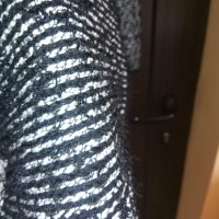 страхотна плътна блуза с джобче черно и бяло Calvin Klein, снимка 3 - Блузи с дълъг ръкав и пуловери - 27969506