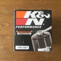 Маслен спортен филтър K&N suzuki gsxr 1000 k7-k8, снимка 1 - Части - 39906955