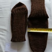 Вълнени чорапи ръчно плетиво, снимка 1 - Други - 43871036