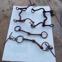 Стари юзди от ковано желязо, снимка 2 - Антикварни и старинни предмети - 39233795