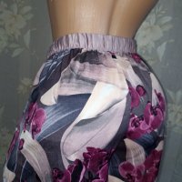 Secret Possesions M,L Сатенени шорти в лилаво розово , снимка 4 - Къси панталони и бермуди - 37902395