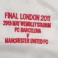 Nike Dri - Fit Man United #15 VIDIC Finale 2011  Mens Size XL ОРИГИНАЛ!Мъжка Дишаща Тениска!, снимка 3 - Тениски - 37258505