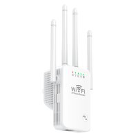 Мощен Wi-Fi повторител - REPEATER с четири антени, снимка 1 - Друга електроника - 37451708