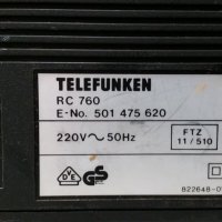 Радиокасетофон Telefunken RC 760, снимка 5 - Радиокасетофони, транзистори - 27209431