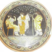 Стара Метална  Декоративна Картина , Пано - Древногръцки Богове, снимка 8 - Картини - 37382756