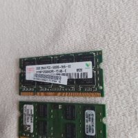 2 броя RAM РАМ памет за лаптоп DDR2 2GB , ram памет 667Mhz, снимка 3 - RAM памет - 43048801