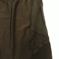 Боди лукс черно, коприна и еластан, прашка, тънка презрамка, снимка 7 - Бельо - 37350800