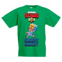 Детска тениска Sleepy Sandy Brawl Stars, снимка 2 - Детски тениски и потници - 32928873