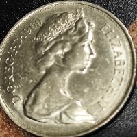 Великобритания 10 нови пенса, 1969, снимка 2 - Нумизматика и бонистика - 43959227
