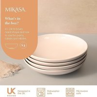 Нов Mikasa Cranborne комплект от 4 броя купи за хранене Подарък дом кухня , снимка 8 - Други стоки за дома - 42990699