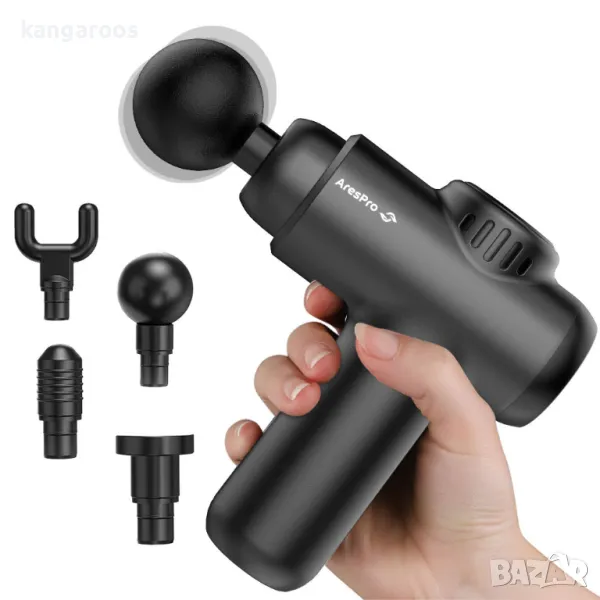 Мини масажен пистолет AresPro P08, снимка 1