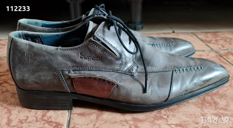 Bugatti мъжки обувки-естествена кожа, снимка 1