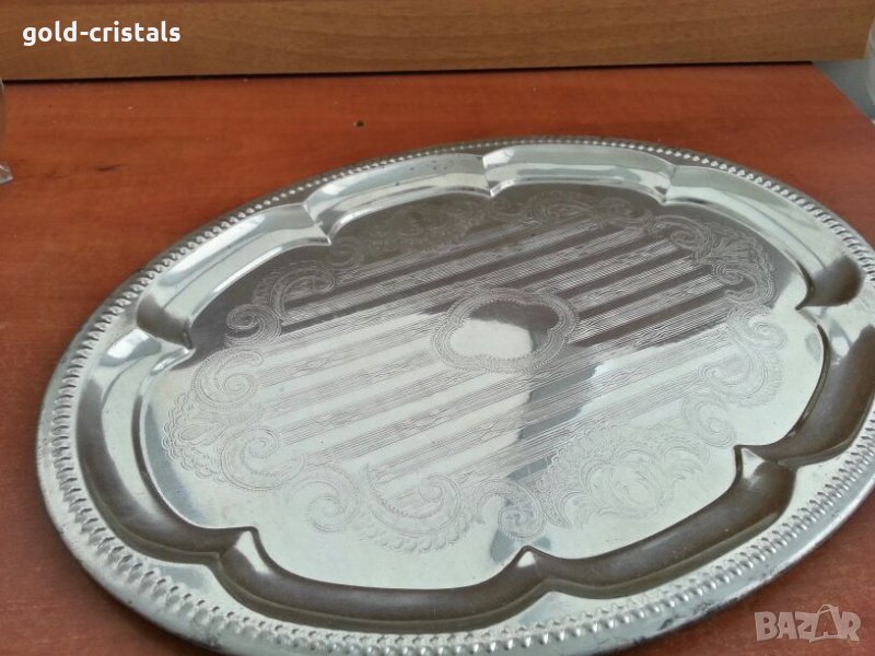 стар метален поднос  , снимка 1