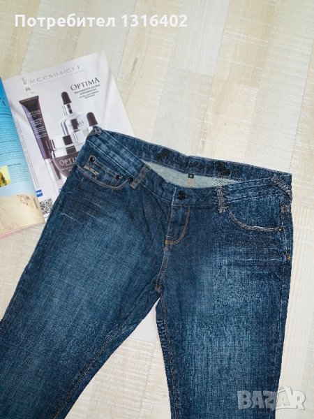 Дънки с ниска талия, р-р L, снимка 1