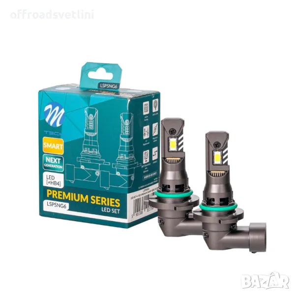 MTECH PREMIUM Серия LED крушки HB4 12V 300% Светлина Директен Монтаж, снимка 1