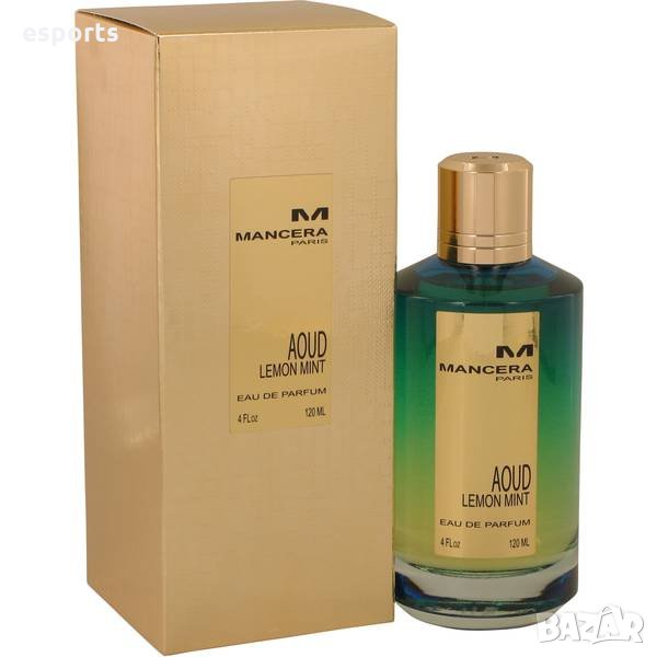 Унисекс парфюмна вода Mancera Aoud Lemon Mint 120ml, снимка 1