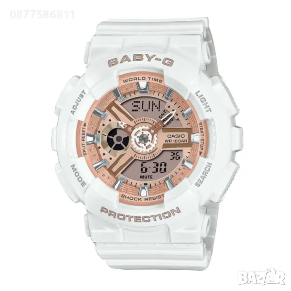 НОВ CASIO BABY-G BA-110-7A1ER КАСИО BABY G BA-110X-7A1ER БЕЙБИ Г BA-110X, снимка 1
