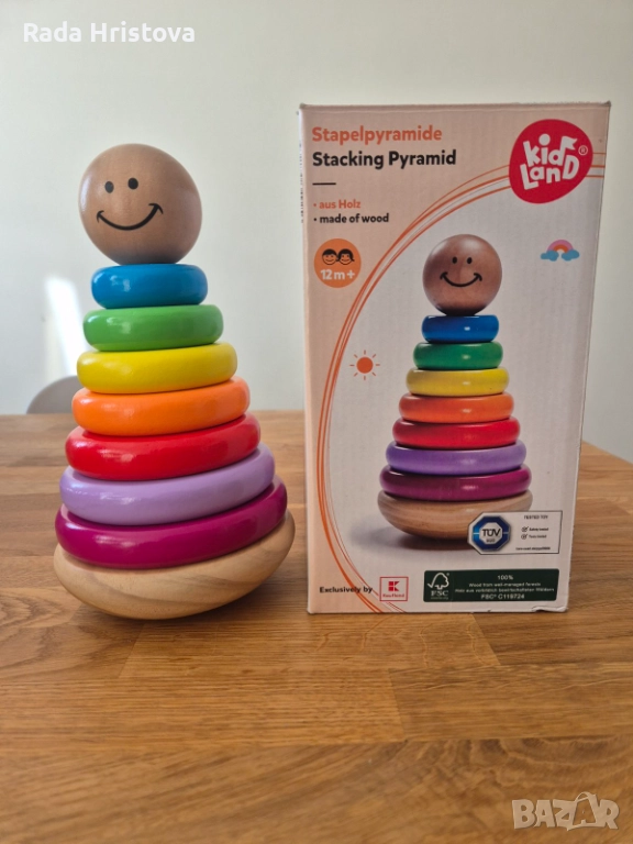 Дървени играчки за деца над 12 месеца, снимка 1