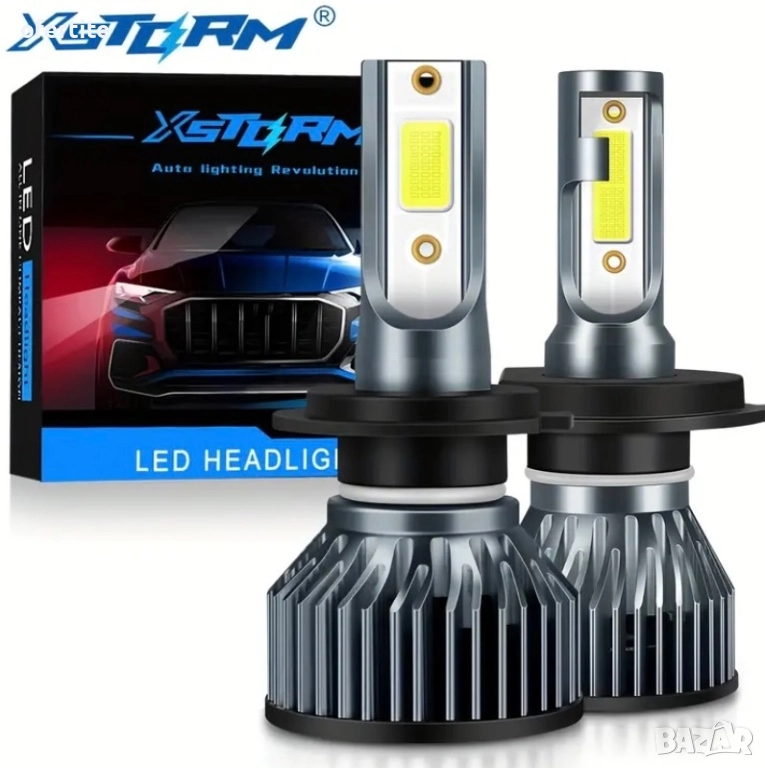 ✅ LED 🔝 H7 / 50W / 6000k, снимка 1