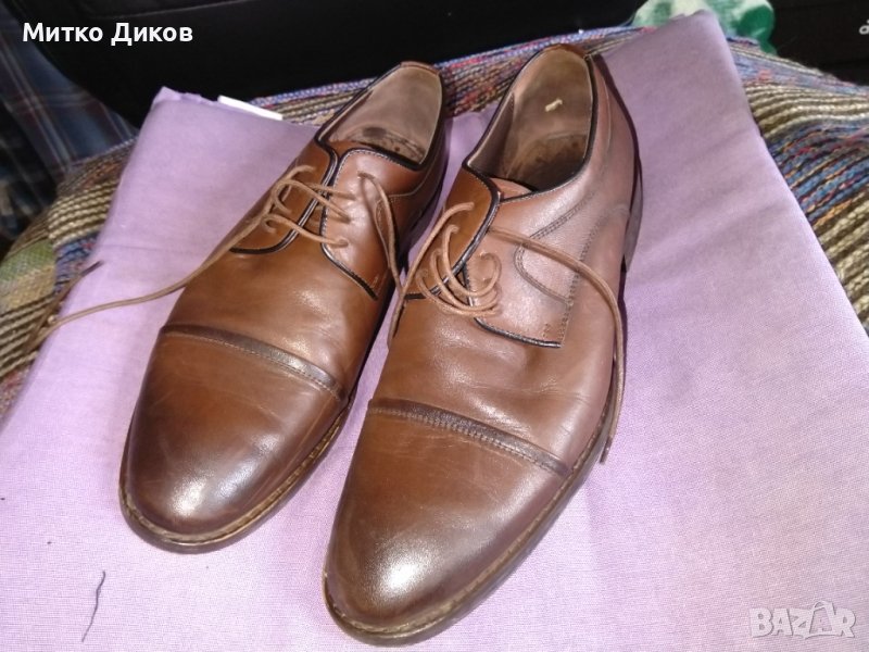 Мъжки официални маркови обувки на Теодор Концепт №42 стелка 28см, снимка 1