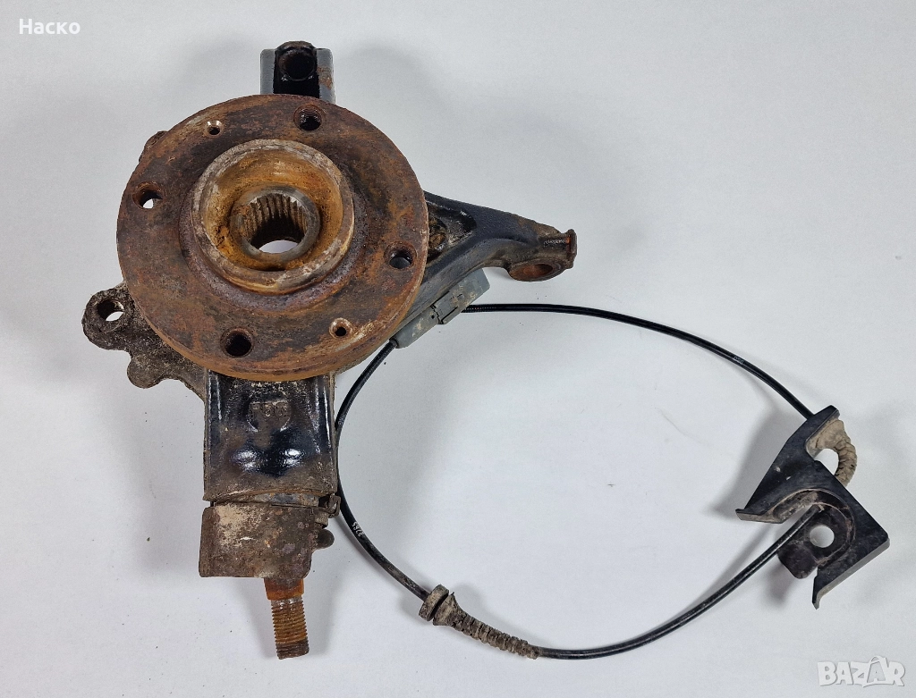 Преден Ляв Шенкел с Главина и Лагер Пежо 5008 Peugeot 5008 2.0 BlueHDI 2009-2017, снимка 1