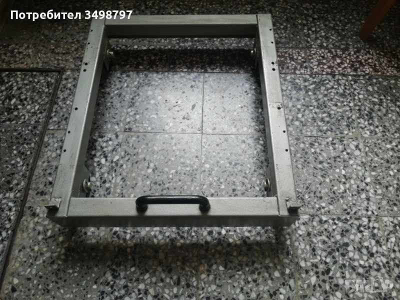 Транспортна количка с метални колела, снимка 1