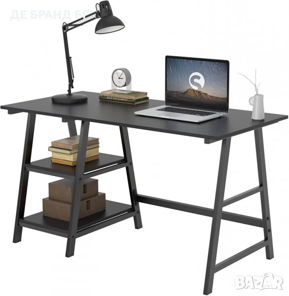 Офис / ученическо / геймърско бюро TPLUS-BK , снимка 1