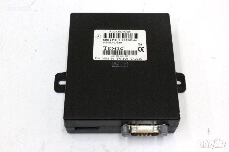 Модул гласови команди Mercedes W203 A2038203326, снимка 1