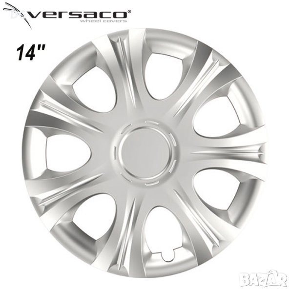 Тасове за джанти 14'' Versaco Impulse Silver, снимка 1