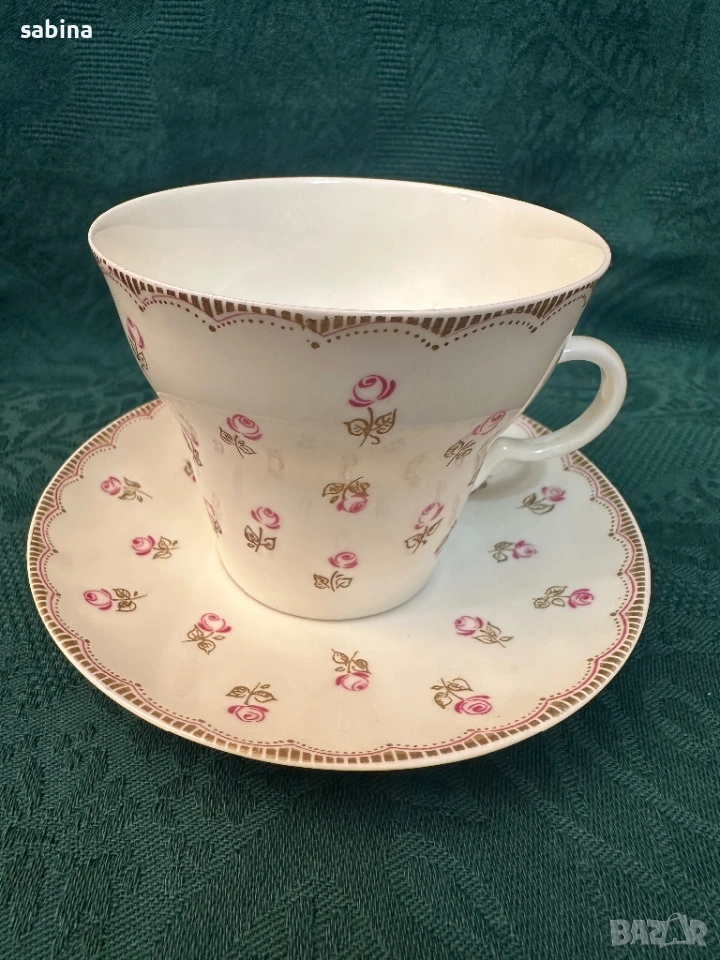 Руски костен порцелан-ЛФЗ Ломоносов, снимка 1