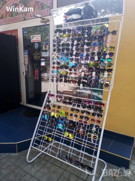 Стелаж за слънчеви очила с огледало, снимка 1