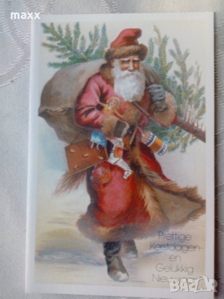 Картичка Presttige Kerstdagen en Gelukkig Nieuwajaar 45, снимка 1