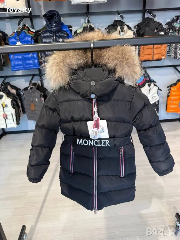 Зимно яке Moncler тип парка за момичета, снимка 1