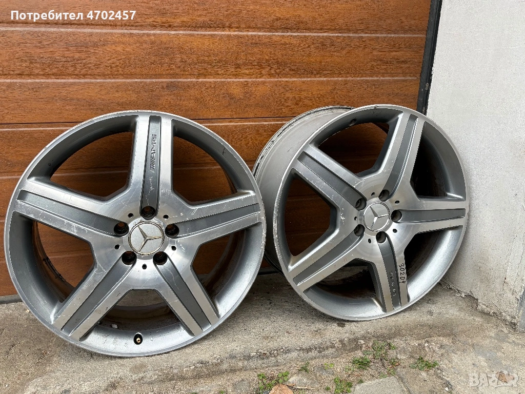 Продавам 2 бр. оригинални джанти Mercedes-Benz AMG, снимка 1