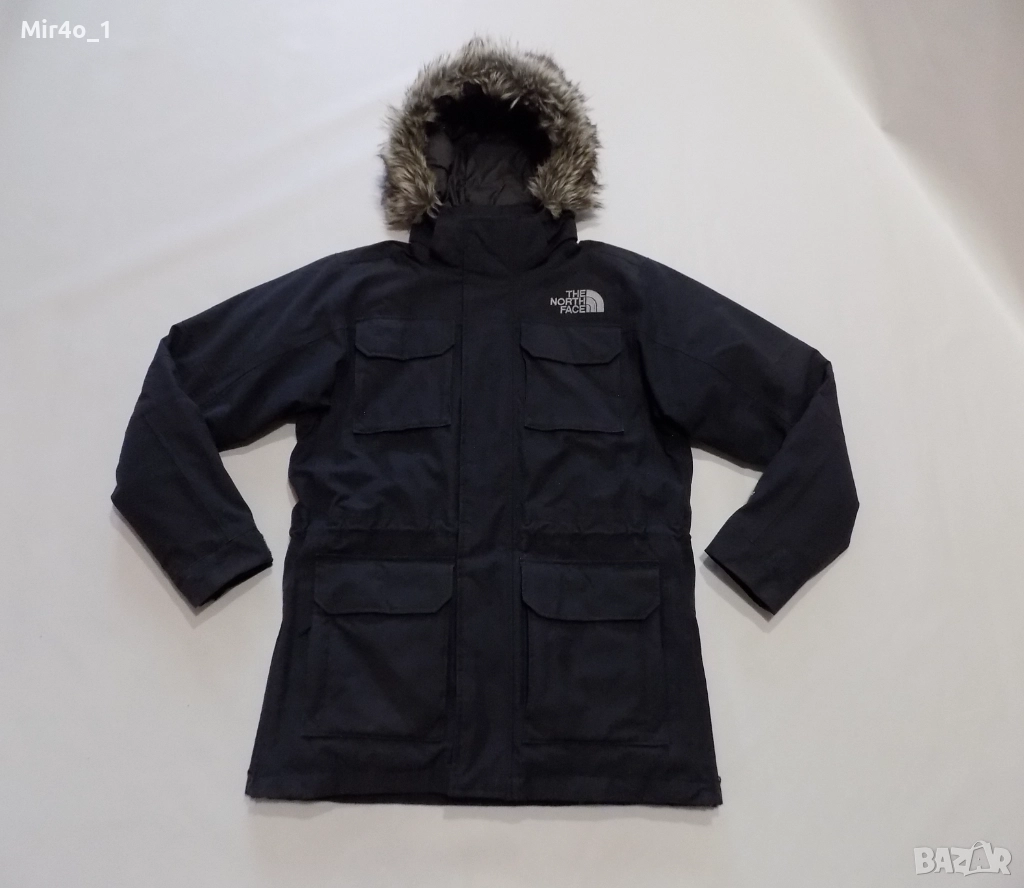 зимно пухено яке the north face hyvent парка горнище пухенка худи туризъм планина мъжко оригинално S, снимка 1