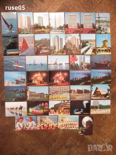Лот от 38 бр. картички "Слънчев бряг"*, снимка 1