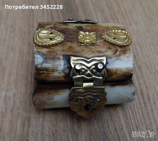 кутийка от кост за ценители , снимка 1