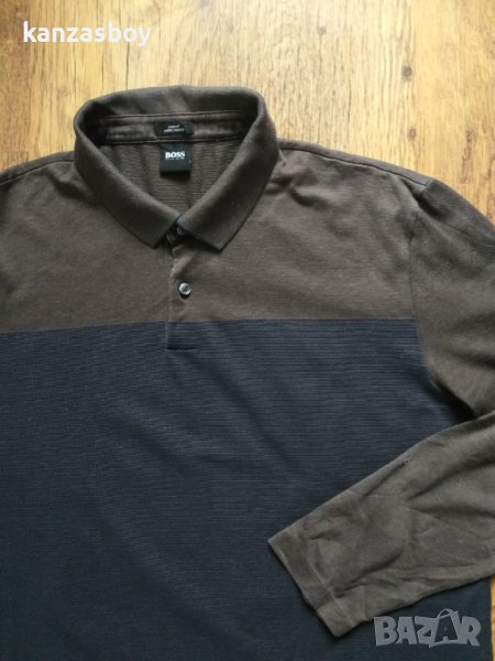 hugo boss - страхотна мъжка блуза КАТО НОВА 2ХЛ, снимка 1