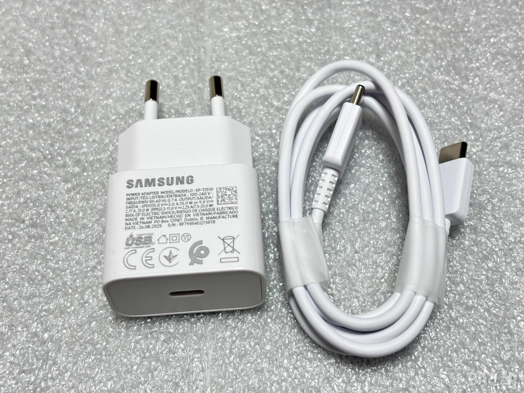 НОВО! Оригинално Зарядно Samsung, снимка 1