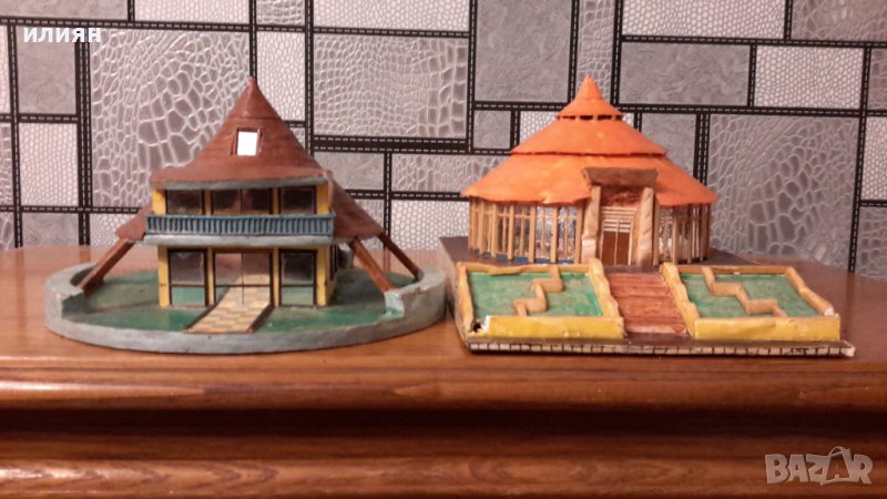 Макети на къщи имат забележки 30лв за брой , снимка 1